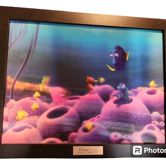 Finding Nemo Disney Fine Art Impressions Picture - Picture 1 of 2